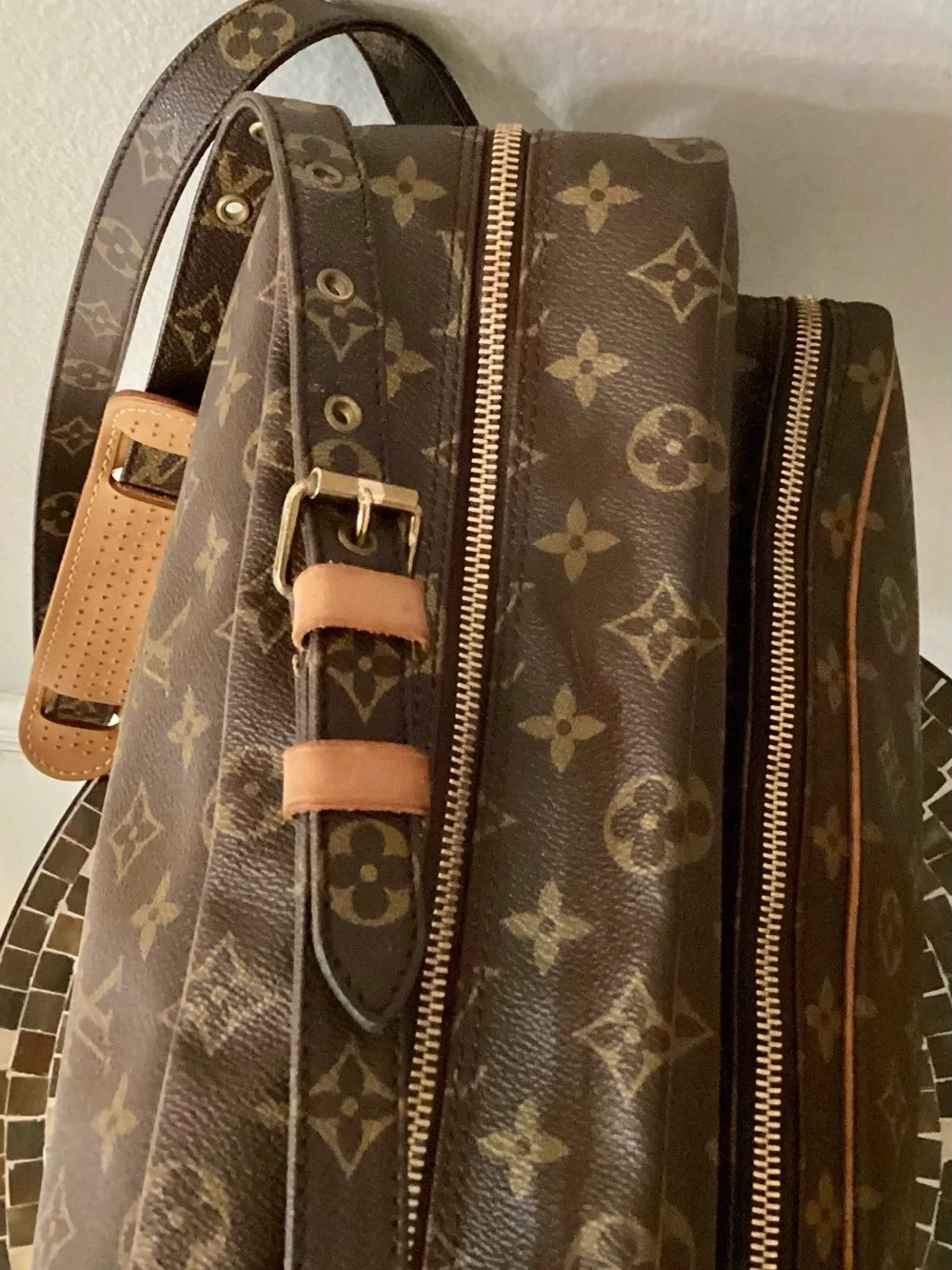 Louis Vuitton Monogram Nile Unisex GM Canvas Bag in Brown - Picture 9 of 16